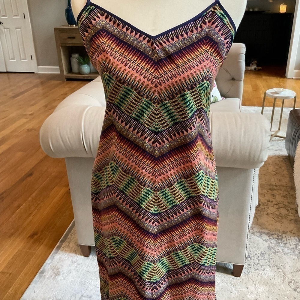 Sanctuary colorful spaghetti strap dress with vibrant colors - Picture 11 of 14